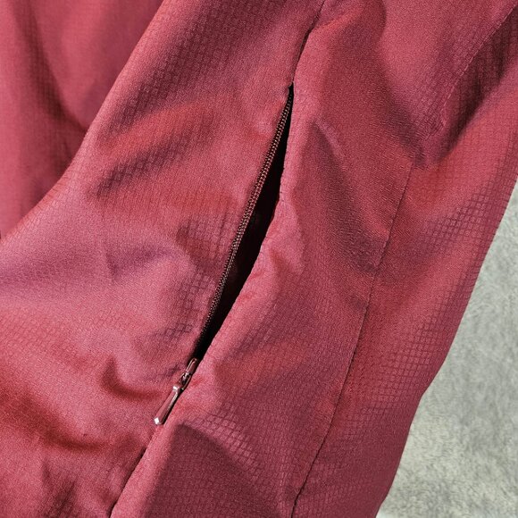 Columbia PFG Women Long Sleeve Shirt M Omni-Shade UV Protection Burgundy ripstop - Picture 9 of 15